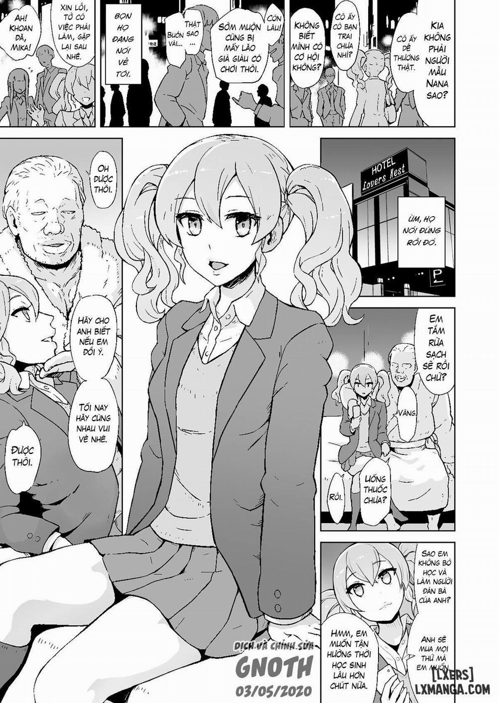 Ojisan Senyou Anadorei Mika Oneshot trang 1