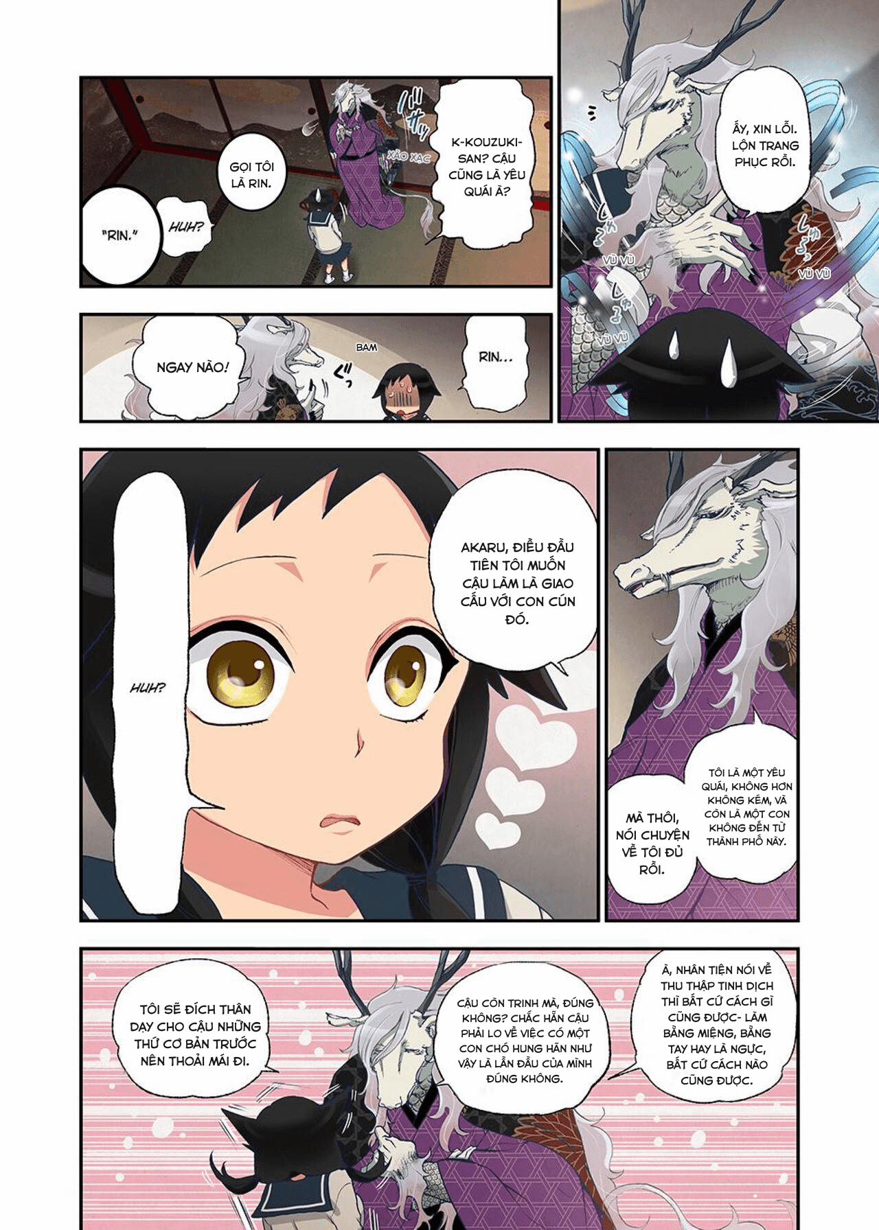 Onaka Ni Ippai, Ayakashi No Tane 1 trang 13