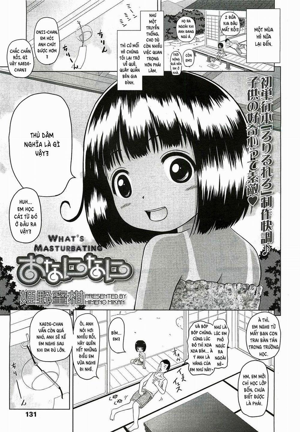 Onani Nani Oneshot trang 0