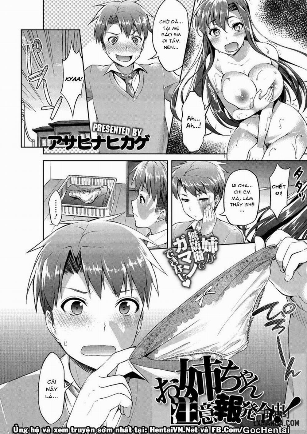 Oneechan Chuuihou Hatsureichuu Oneshot trang 1