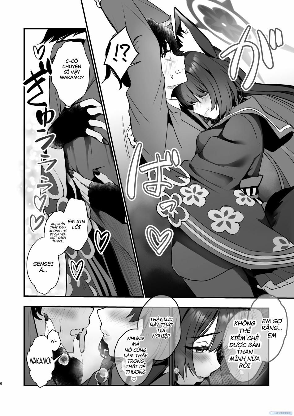 Ông Thầy Bất Lực Bị Con Cáo Vắt OneShot trang 6