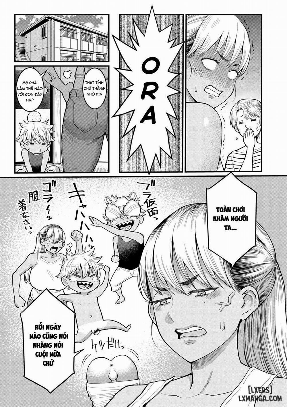 Oni Zeme! Goumou Moto Yan Do-S Mama no Itazura Musuko Choukyou Oneshot trang 2