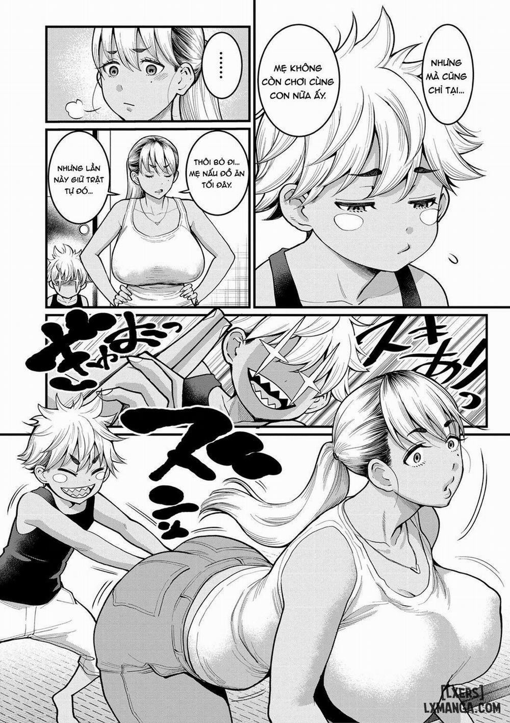 Oni Zeme! Goumou Moto Yan Do-S Mama no Itazura Musuko Choukyou Oneshot trang 3