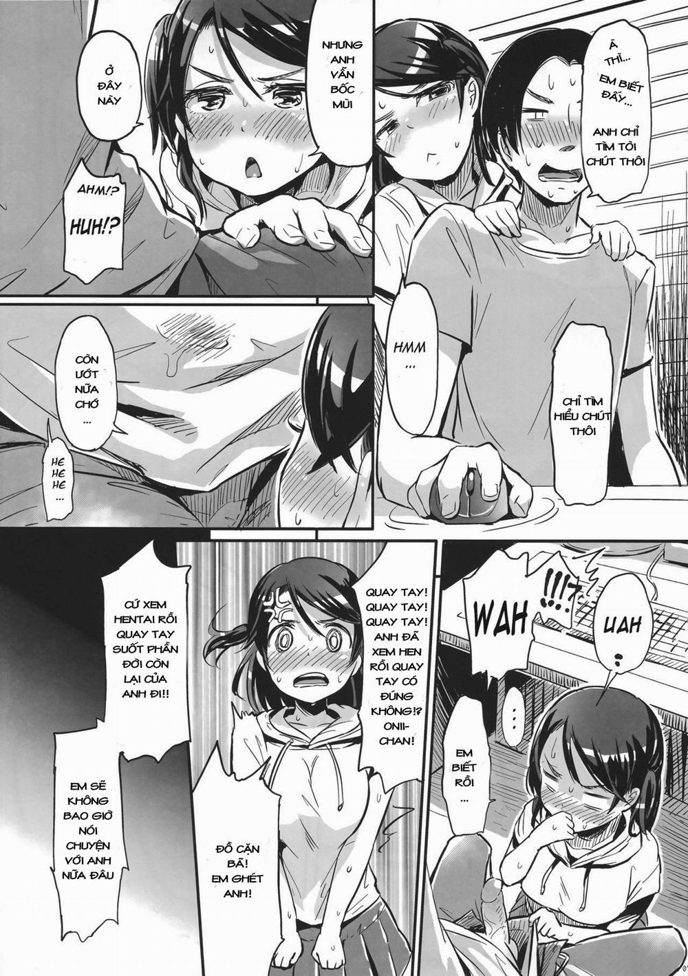 Onii-Chan! Onanie Kinshi Oneshot [Không che] trang 4