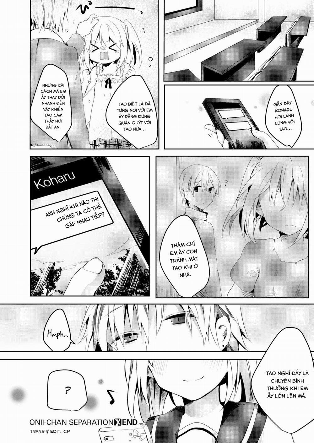 Onii-chan Separation Oneshot [Không che] trang 15