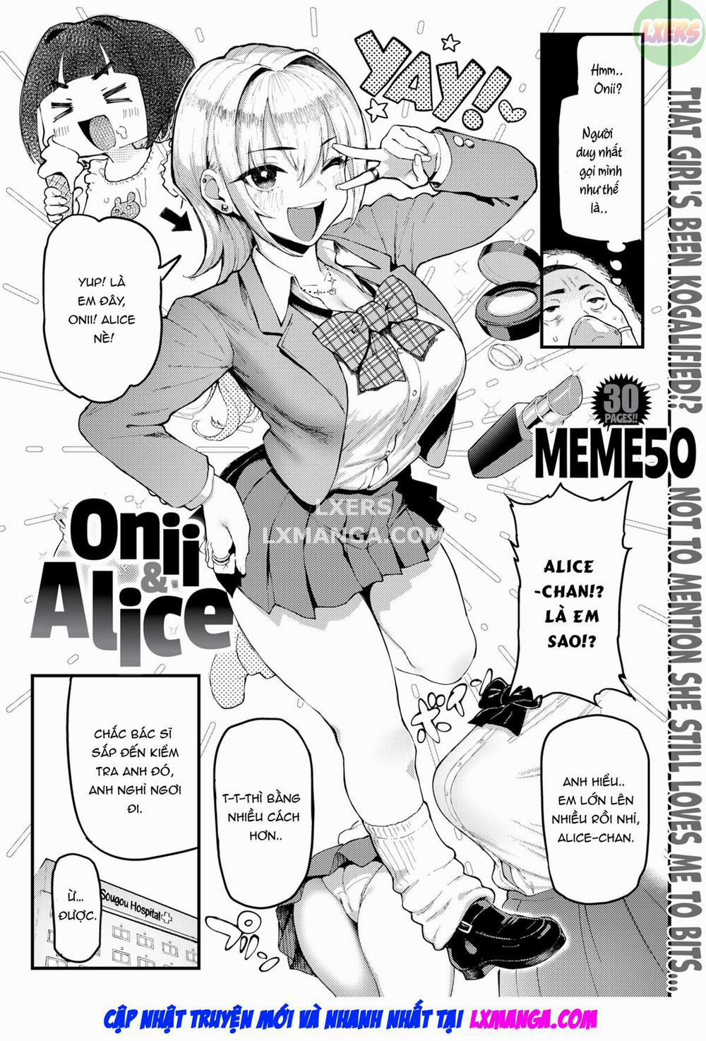 Onii to Alice Oneshot trang 5