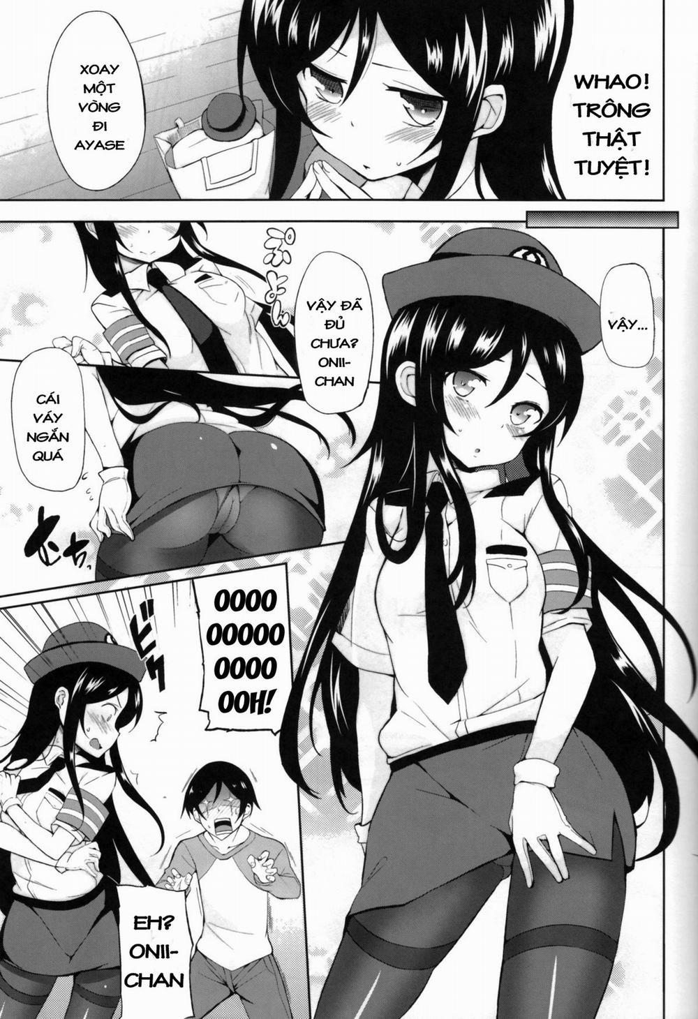 Oniisan Heart Taiho Shimasukarane (Ore no Imouto ga Konna ni Kawaii Wake ga Nai) Oneshot trang 6