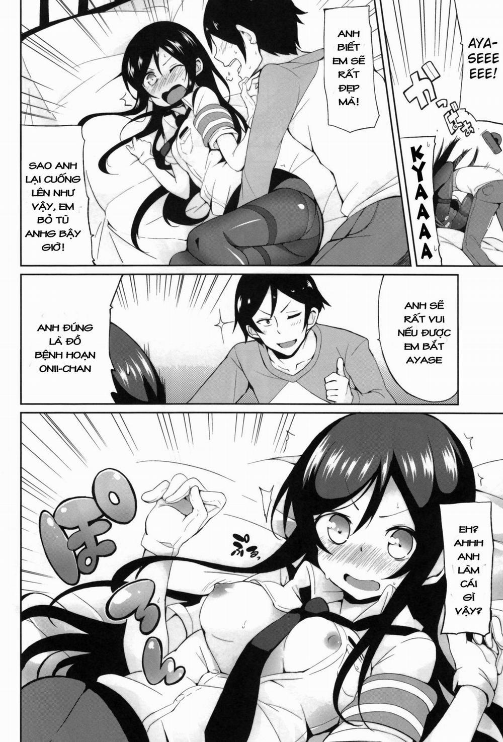 Oniisan Heart Taiho Shimasukarane (Ore no Imouto ga Konna ni Kawaii Wake ga Nai) Oneshot trang 7