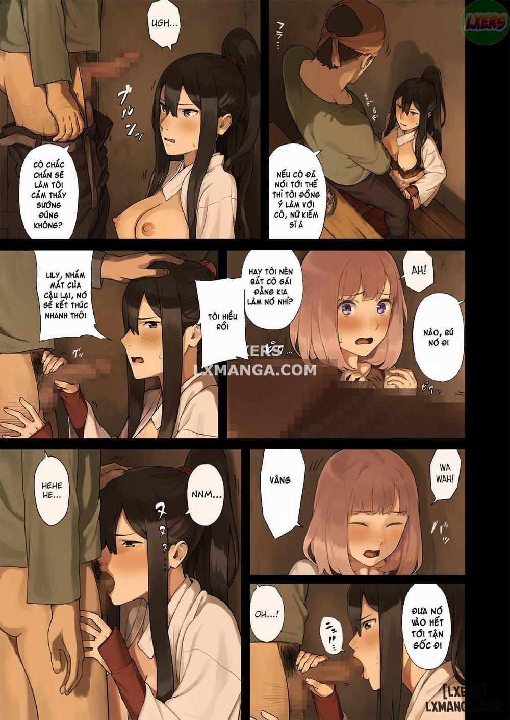 Onna Boukensha-tachi ga Sabaku no Oasis ni Tachiyoru to 1 trang 11