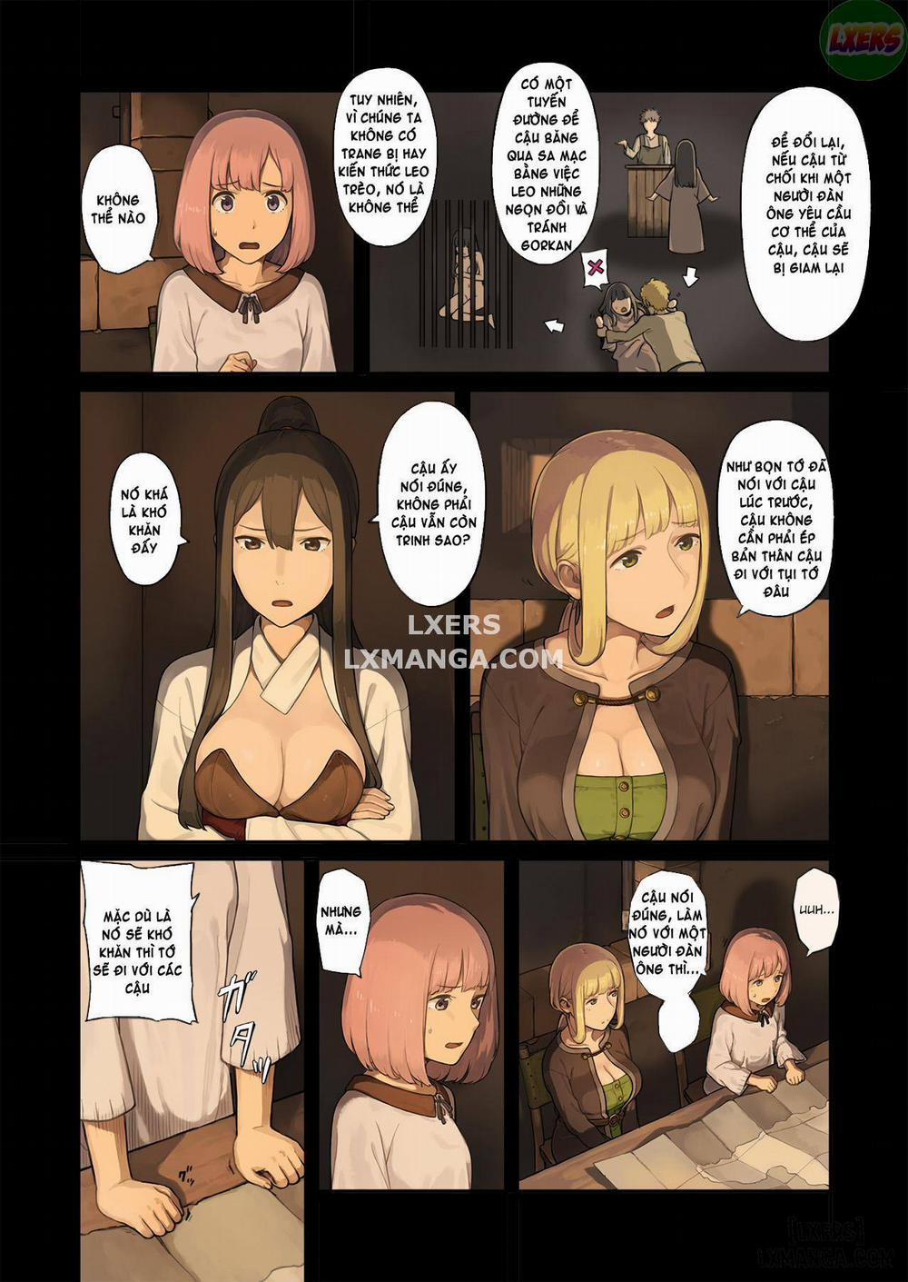 Onna Boukensha-tachi ga Sabaku no Oasis ni Tachiyoru to 1 trang 4