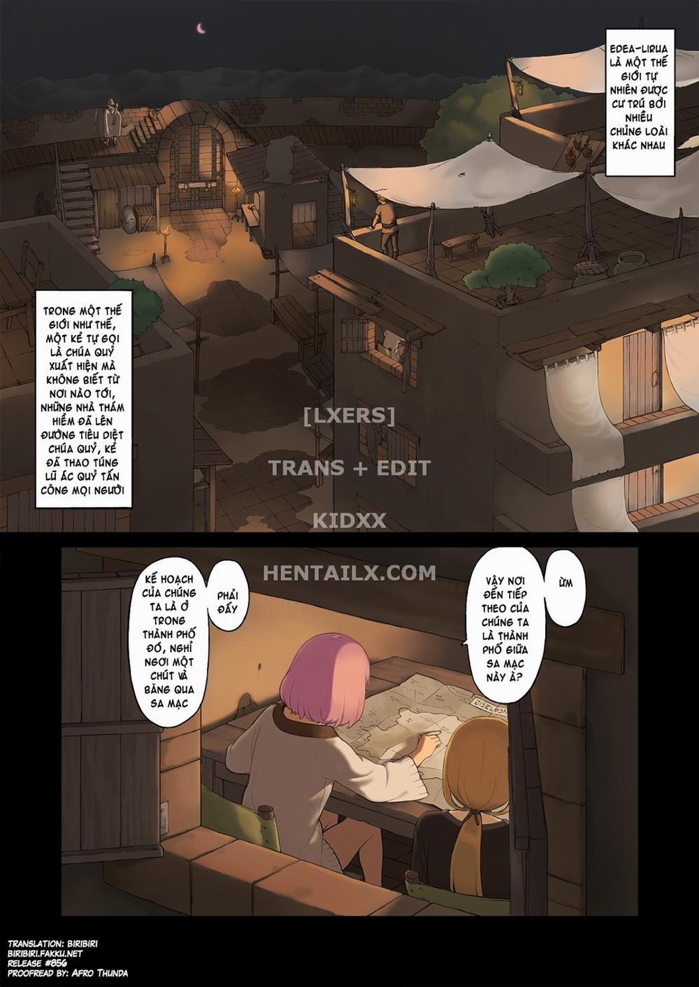 Onna Boukensha-tachi ga Sabaku no Oasis ni Tachiyoru to Oneshot [Full Color] trang 1