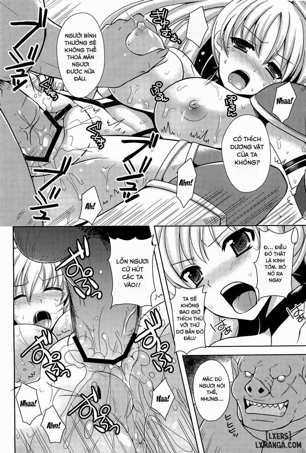 Onna Senshi o Haramasero Oneshot trang 14