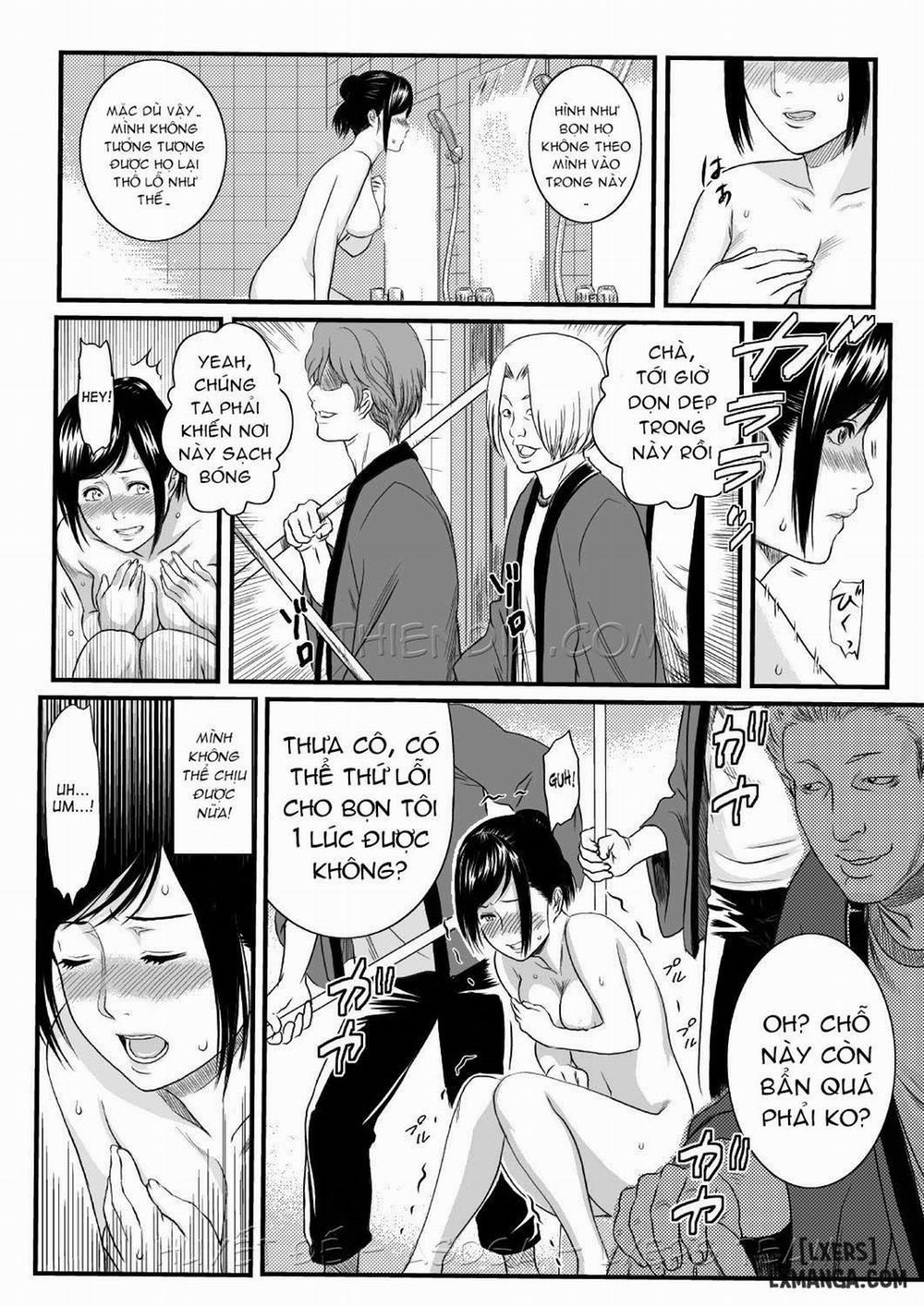 Onnayu ni Rannyuu Sareta Tsuma Oneshot trang 9