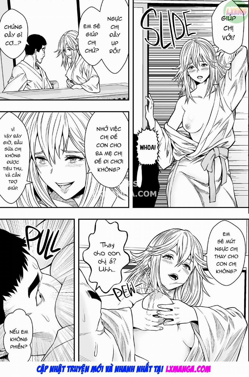 Onsen Ryokou to Zetsurin Hitozuma-tachi Oneshot trang 24