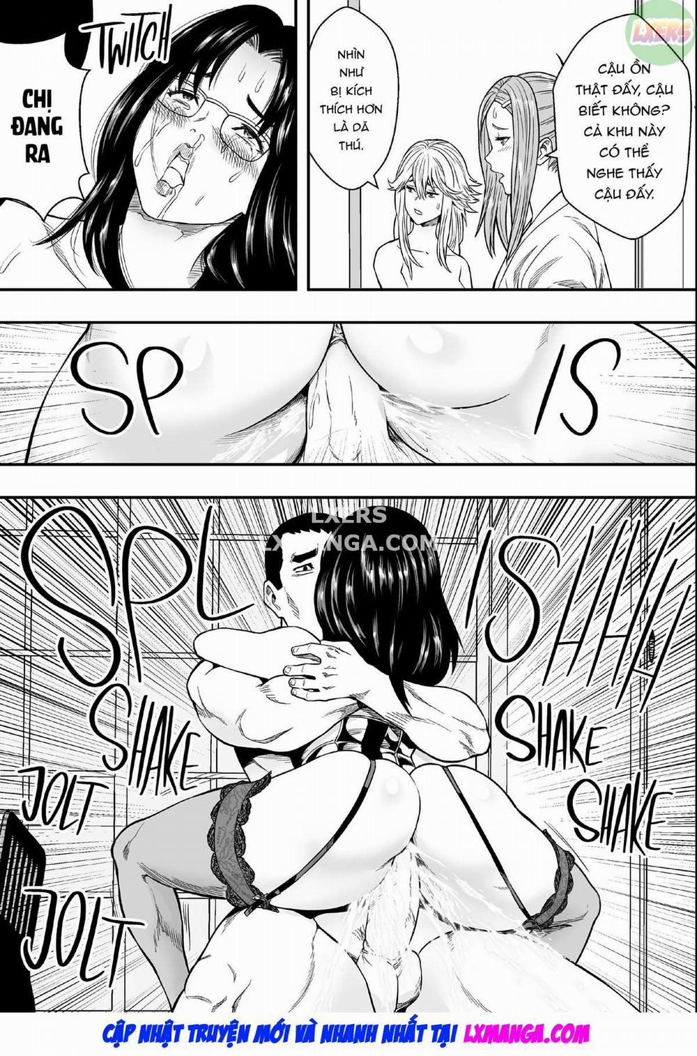 Onsen Ryokou to Zetsurin Hitozuma-tachi Oneshot trang 34