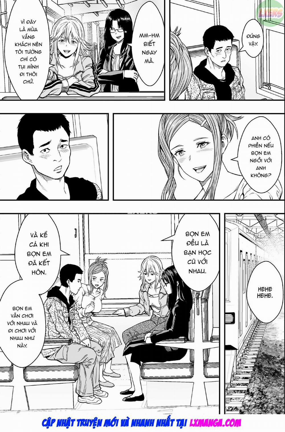 Onsen Ryokou to Zetsurin Hitozuma-tachi Oneshot trang 4