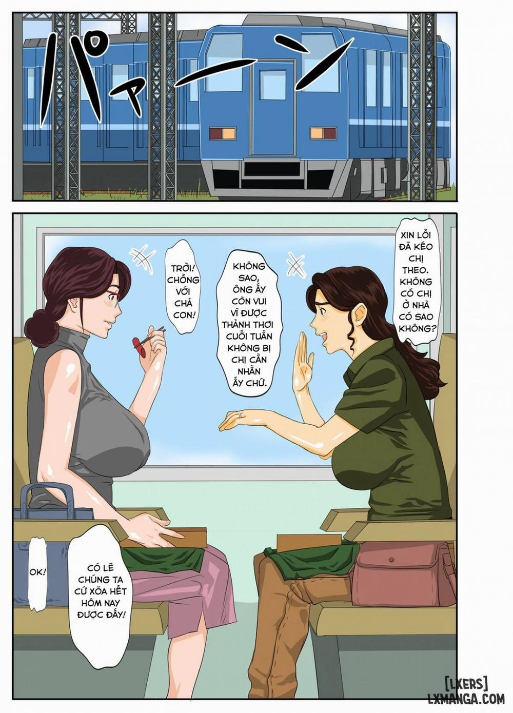 Onsenyado de Chara-o ni Kuwareta Muchi Muchi Kaa-chan Oneshot trang 3