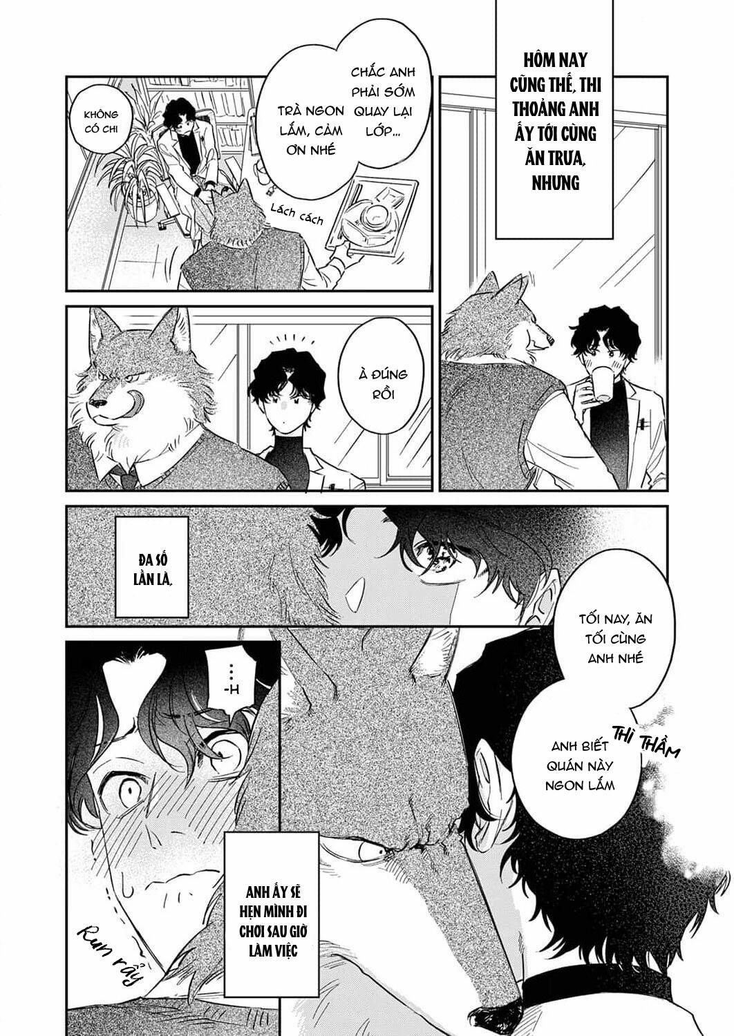 Ookami-sama no Ichizu na Bouai 4 trang 2