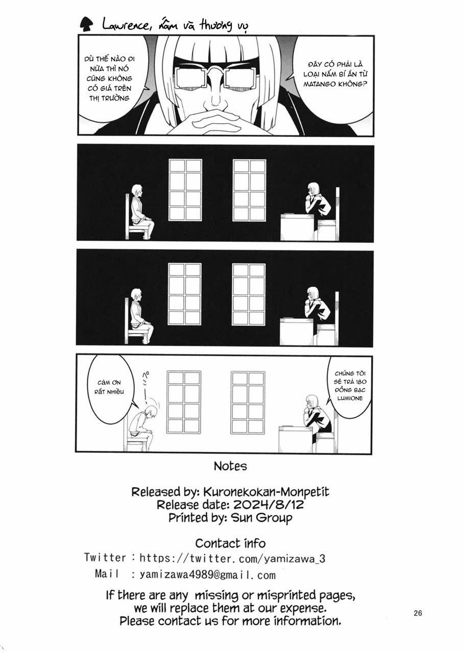 Ookami to Kinoko to Koushinryou - Wolf,mushrooms amd spices Oneshot trang 24