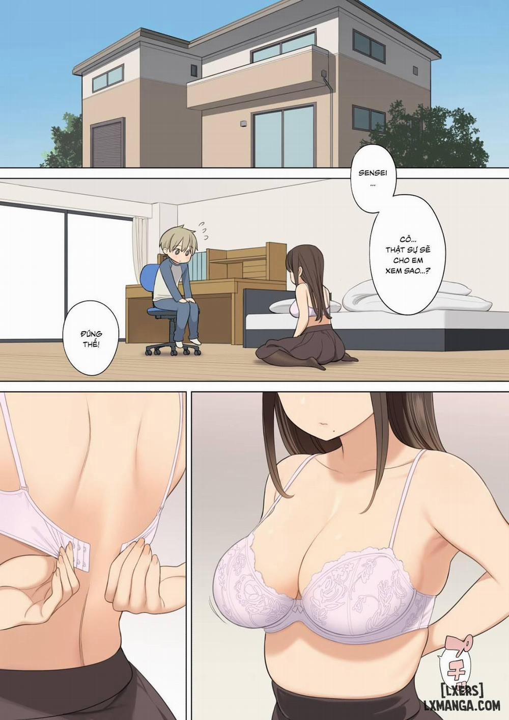 Oppai o Sawarasete Kureru Katei Kyoushi no Onee-san no Hanashi Oneshot trang 1
