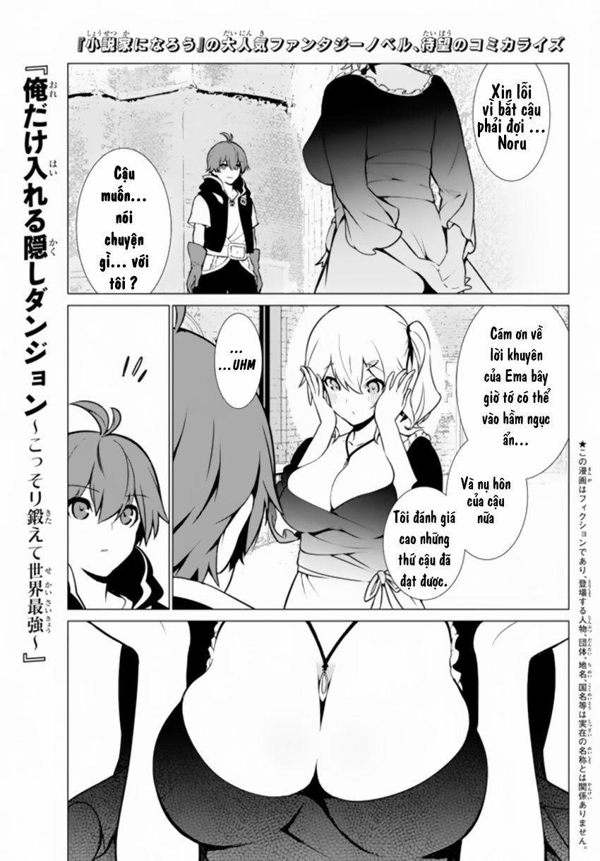 Ore Dake Haireru Kakushi Dungeon: Kossori Kitaete Sekai Saikyou 3 trang 3