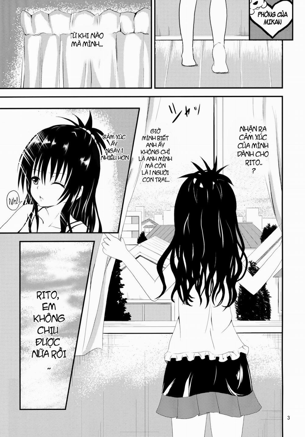 Ore no Mikan ga Netoraremashita (To Love-Ru) 1shot trang 3
