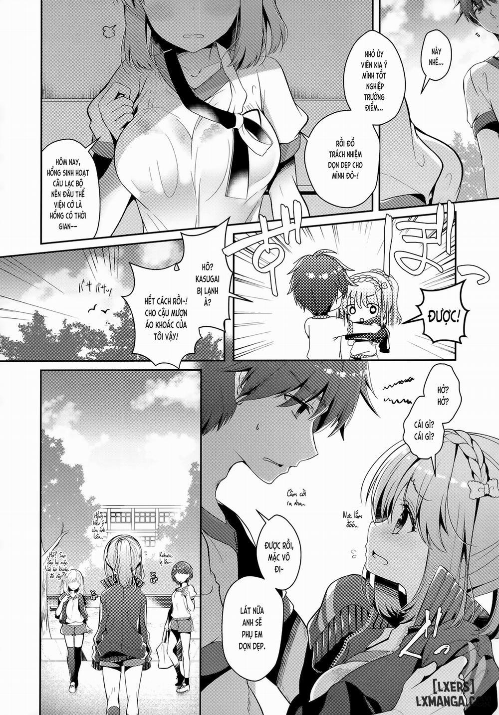 Osananajimi de Koibito no Kanojo to Taiiku Souko de 5 trang 4