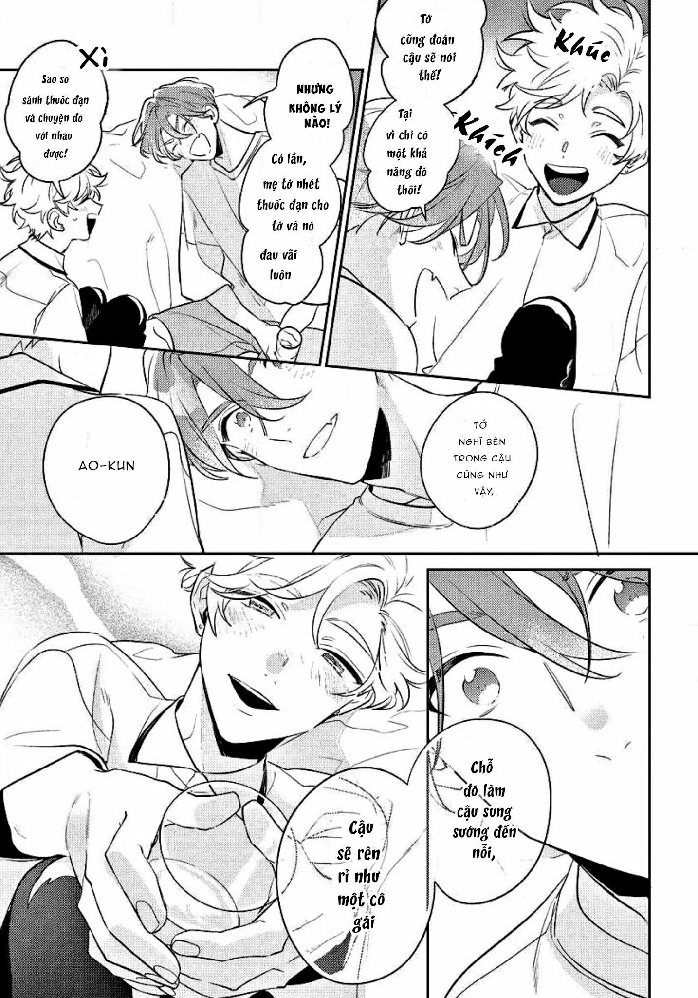 Osananajimi Ja Gaman Dekinai 2 trang 17