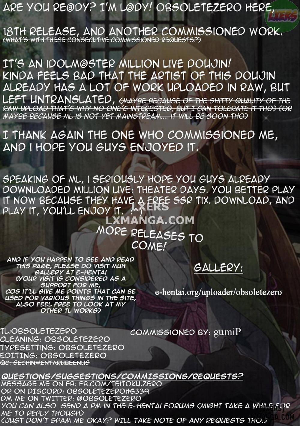 Oshigoto Theater 1 Oneshot trang 19