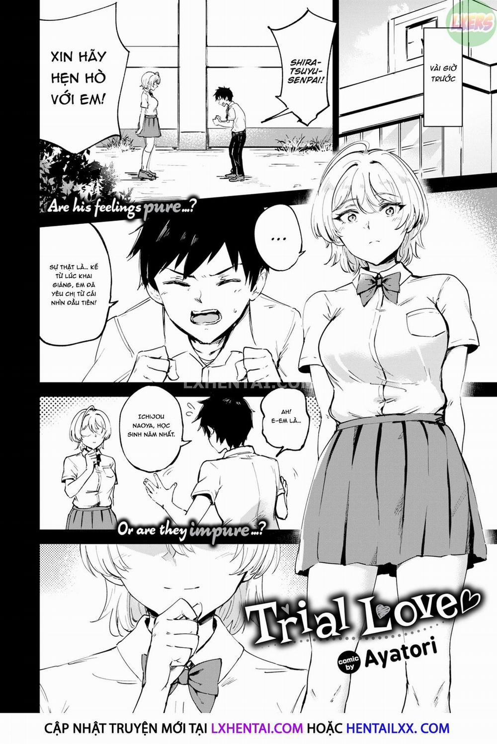 Otameshi Koigokoro Oneshot trang 2