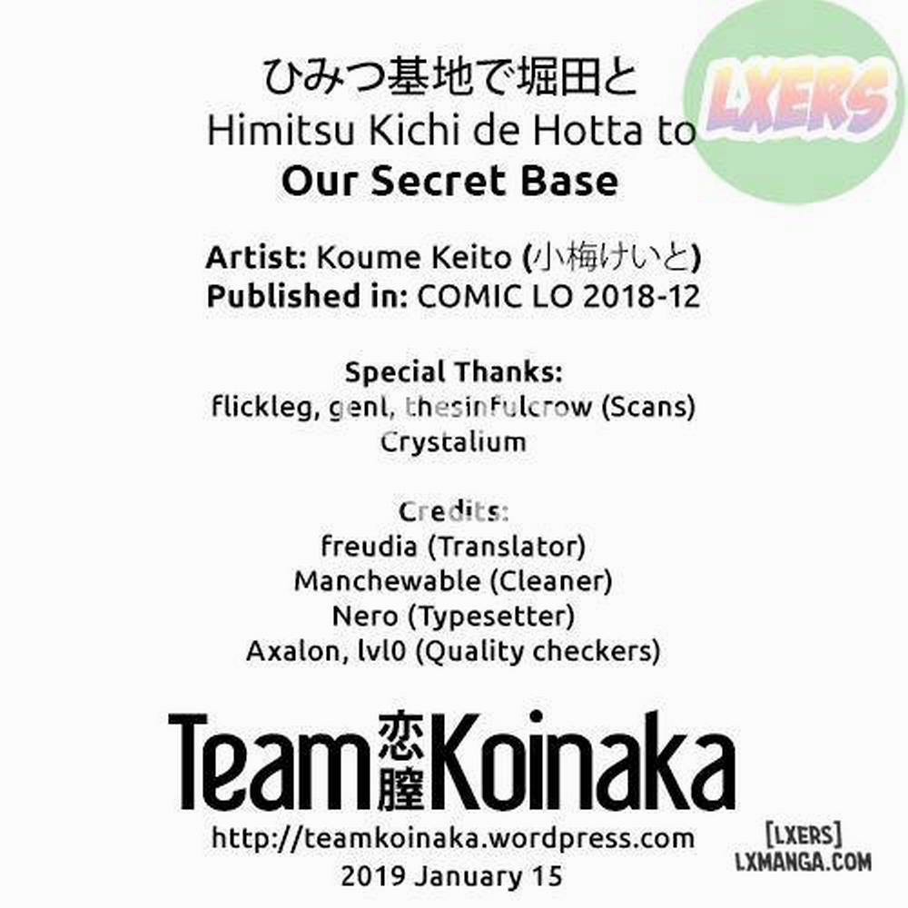 Our Secret Base Oneshot trang 32