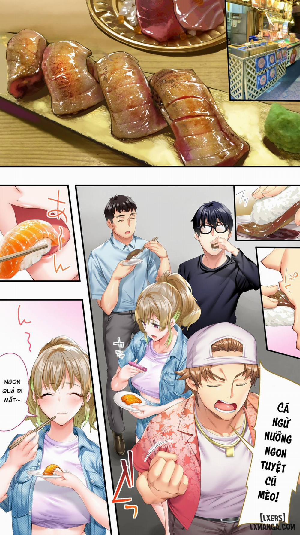 Panpan Travelers Oosaka Shuudan Rapehen -TRUYỆN MÀU 1 trang 12