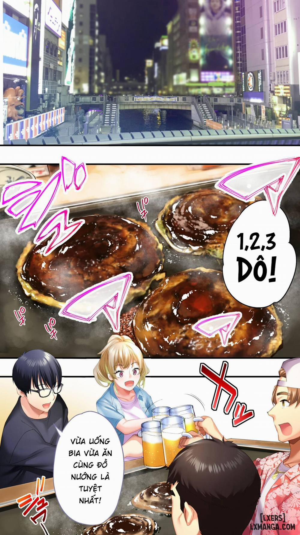 Panpan Travelers Oosaka Shuudan Rapehen -TRUYỆN MÀU 1 trang 17