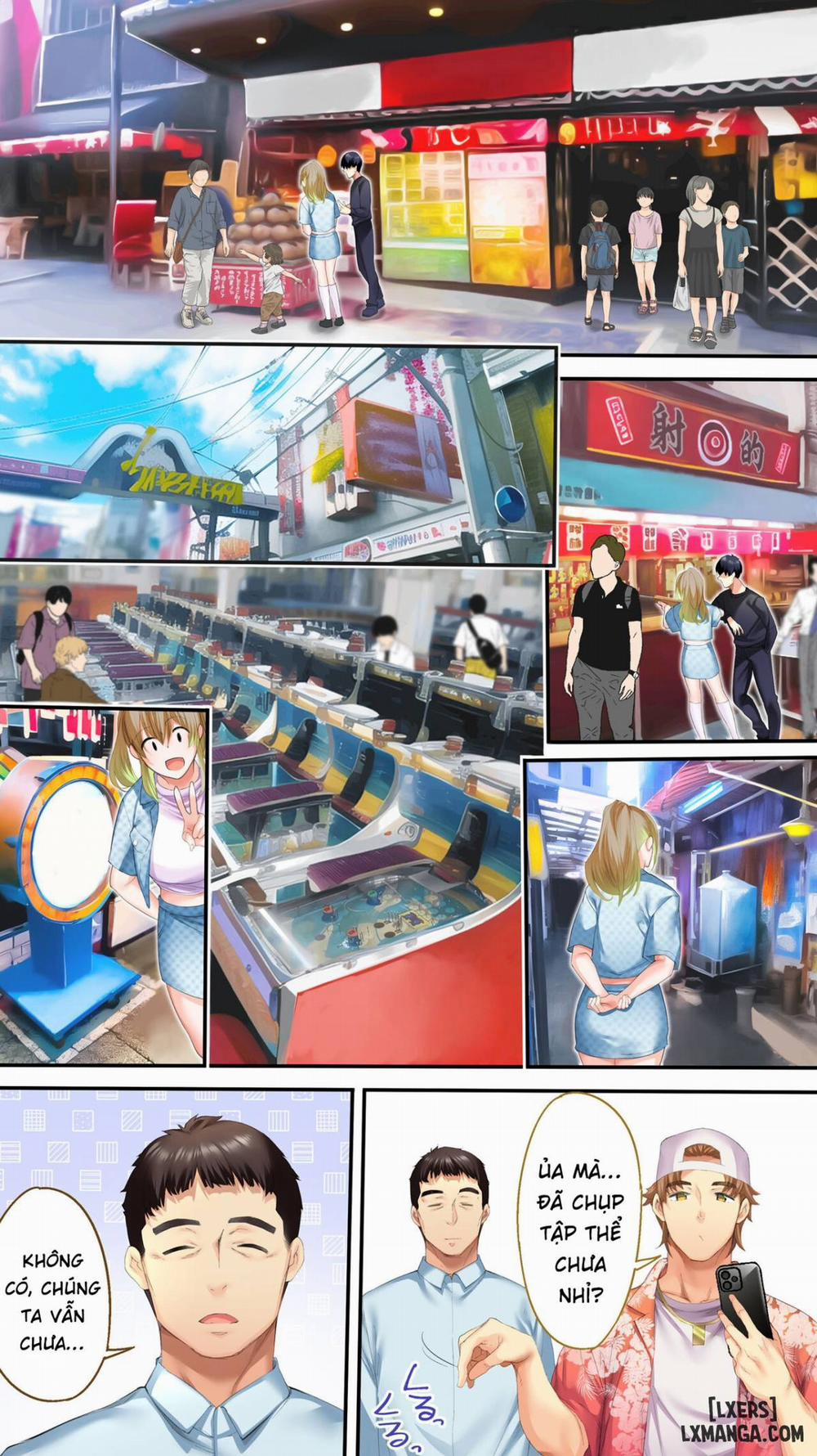 Panpan Travelers Oosaka Shuudan Rapehen -TRUYỆN MÀU 1 trang 6