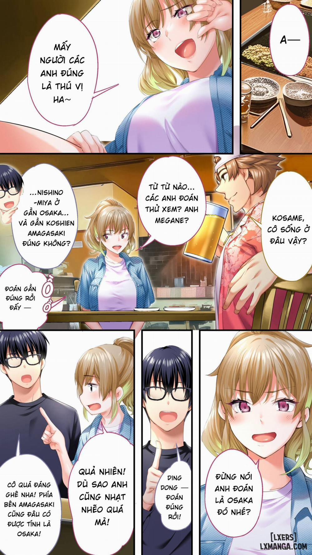 Panpan Travelers Oosaka Shuudan Rapehen -TRUYỆN MÀU 2 trang 1