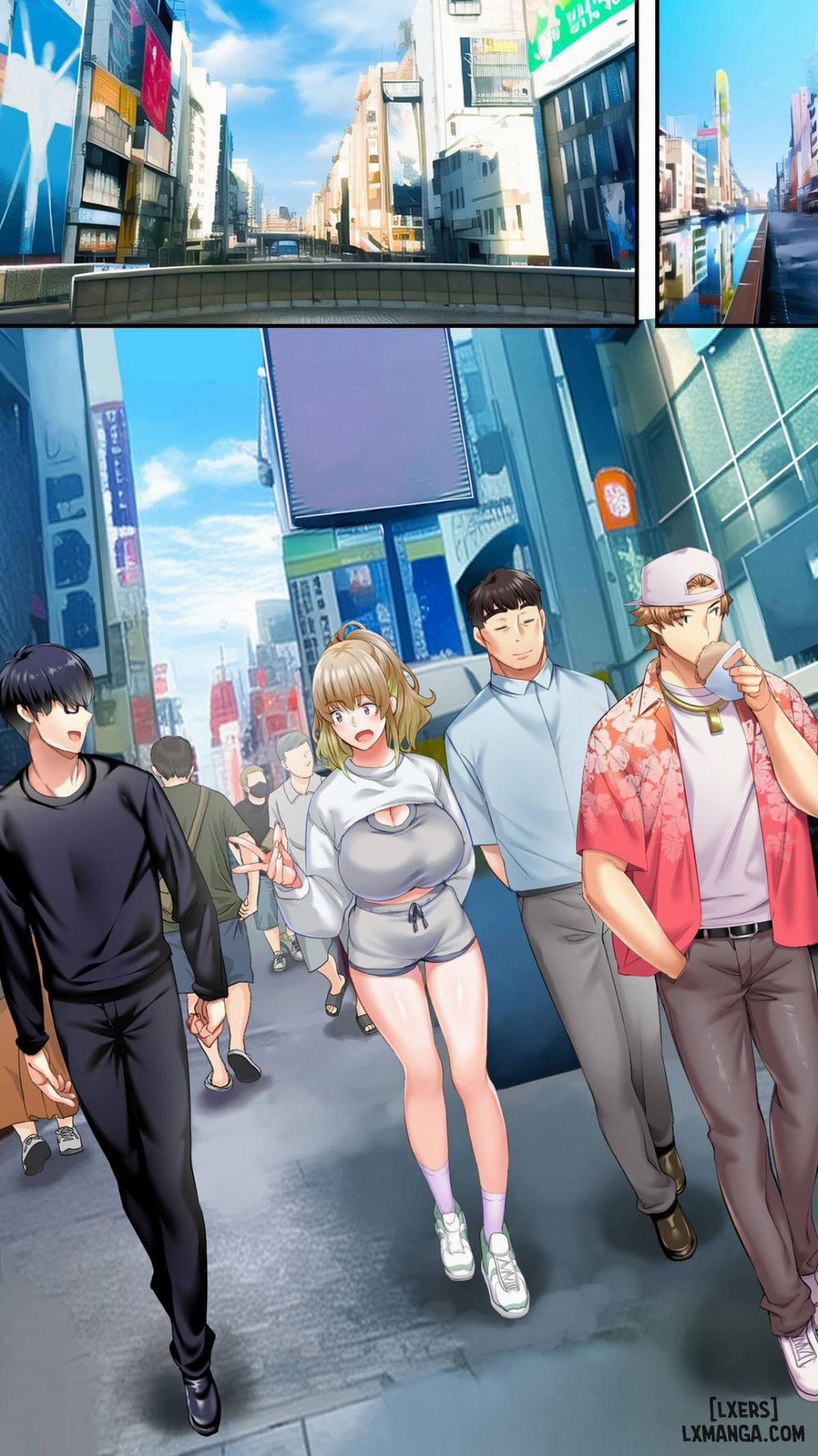 Panpan Travelers Oosaka Shuudan Rapehen -TRUYỆN MÀU 2 trang 8