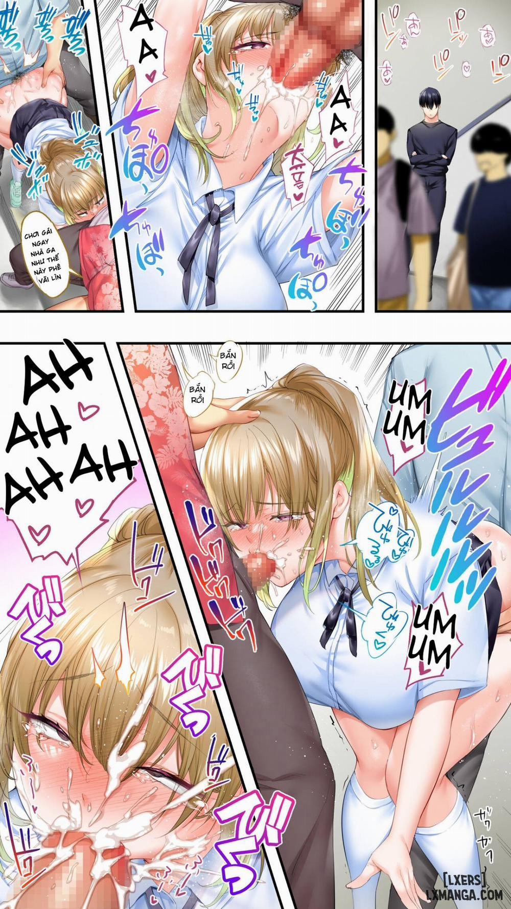 Panpan Travelers Oosaka Shuudan Rapehen -TRUYỆN MÀU 6 trang 11