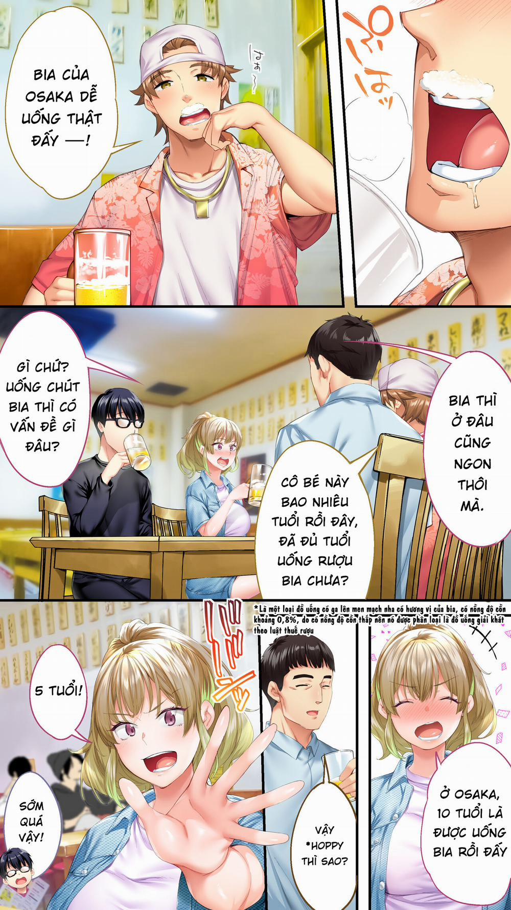Panpan Travelers Oosaka Shuudan Rapehen Oneshot trang 10