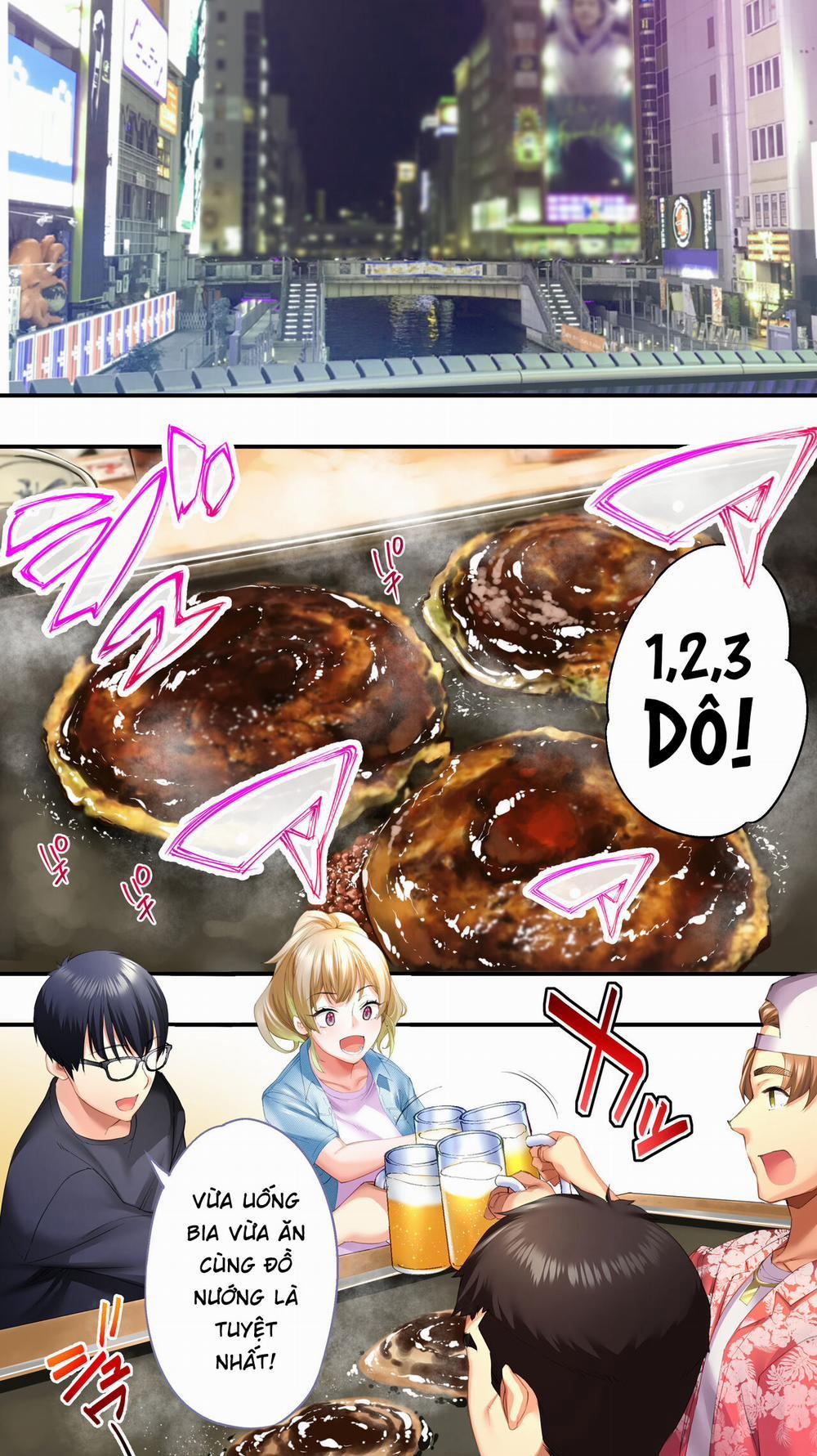 Panpan Travelers Oosaka Shuudan Rapehen Oneshot trang 19