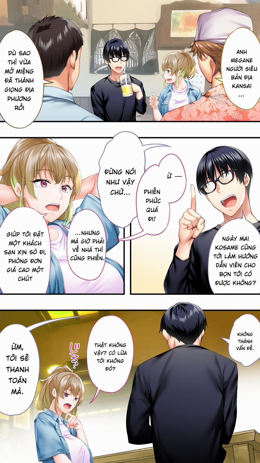 Panpan Travelers Oosaka Shuudan Rapehen Oneshot trang 24