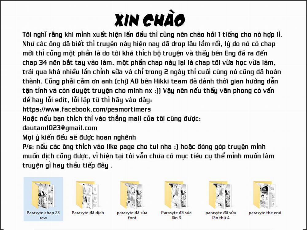 Parasyte Reversi 23 trang 0