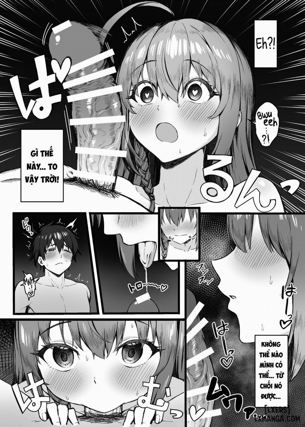 Pecorine wa Gaman Dekinai Oneshot trang 8