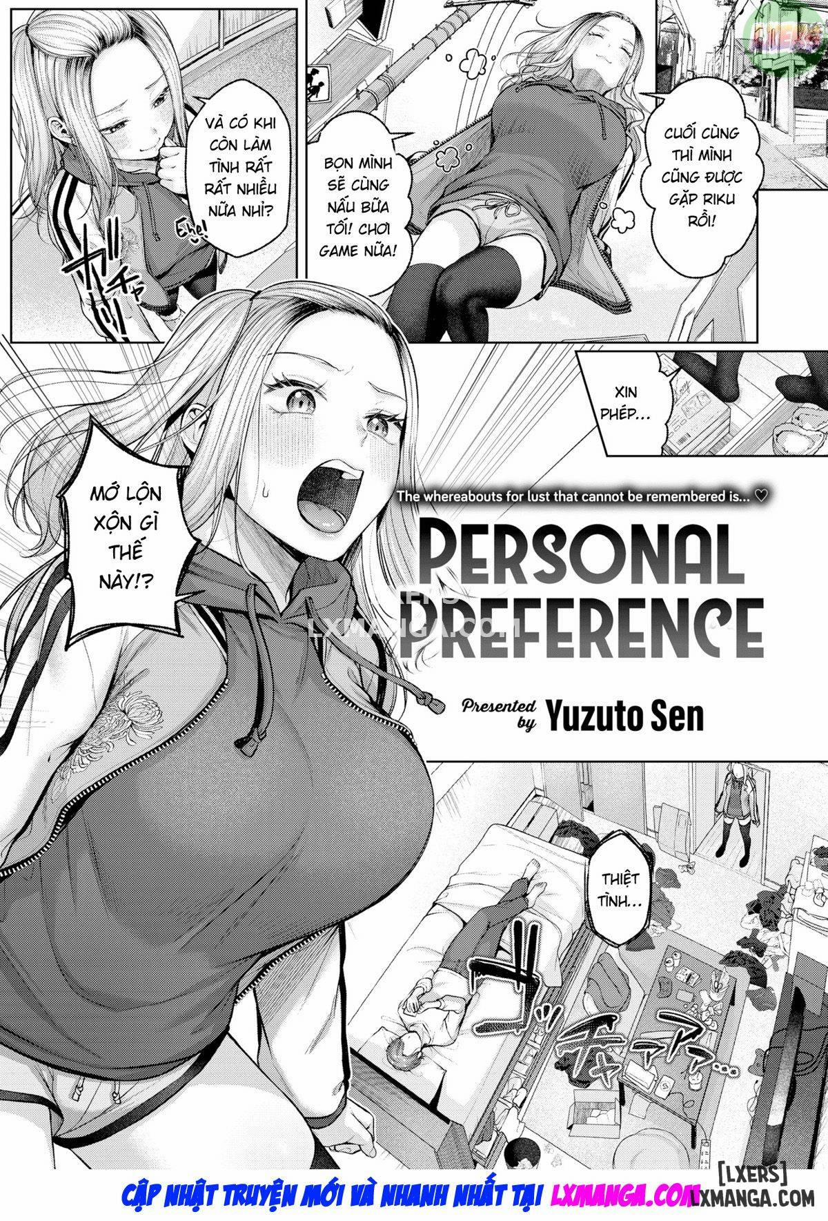 Personal Preferenc 1 trang 1