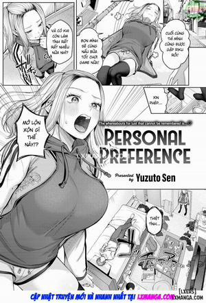 Đọc truyện Personal Preferenc