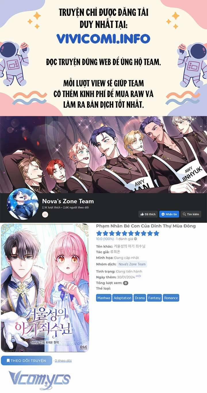 Phạm Nhân Bé Con Của Dinh Thự Mùa Đông 31 trang 0