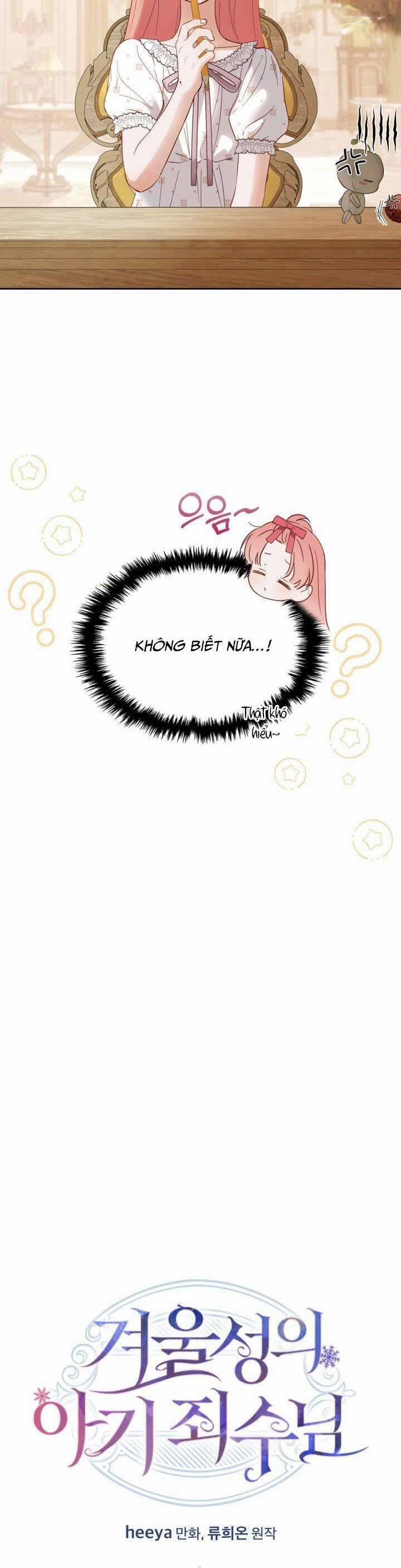 Phạm Nhân Bé Con Của Dinh Thự Mùa Đông 33 trang 22