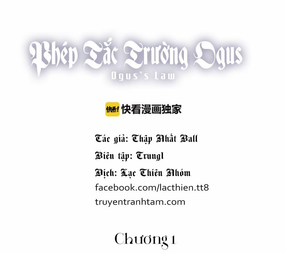 Phép Tắc Trường Ogus 1 trang 1