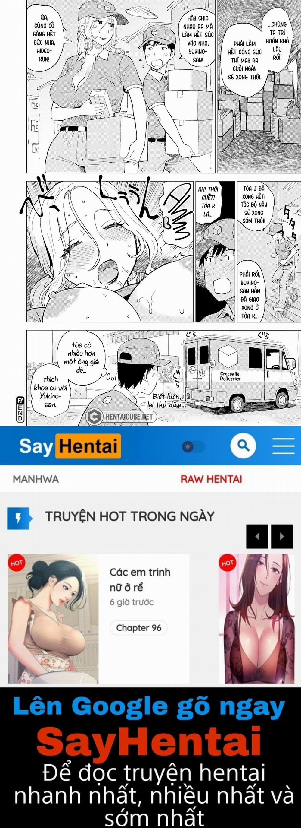 Phía sau xe giao hàng Oneshot trang 15