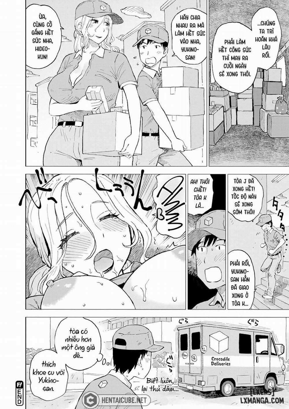 Phía sau xe tải giao hàng Oneshot trang 16