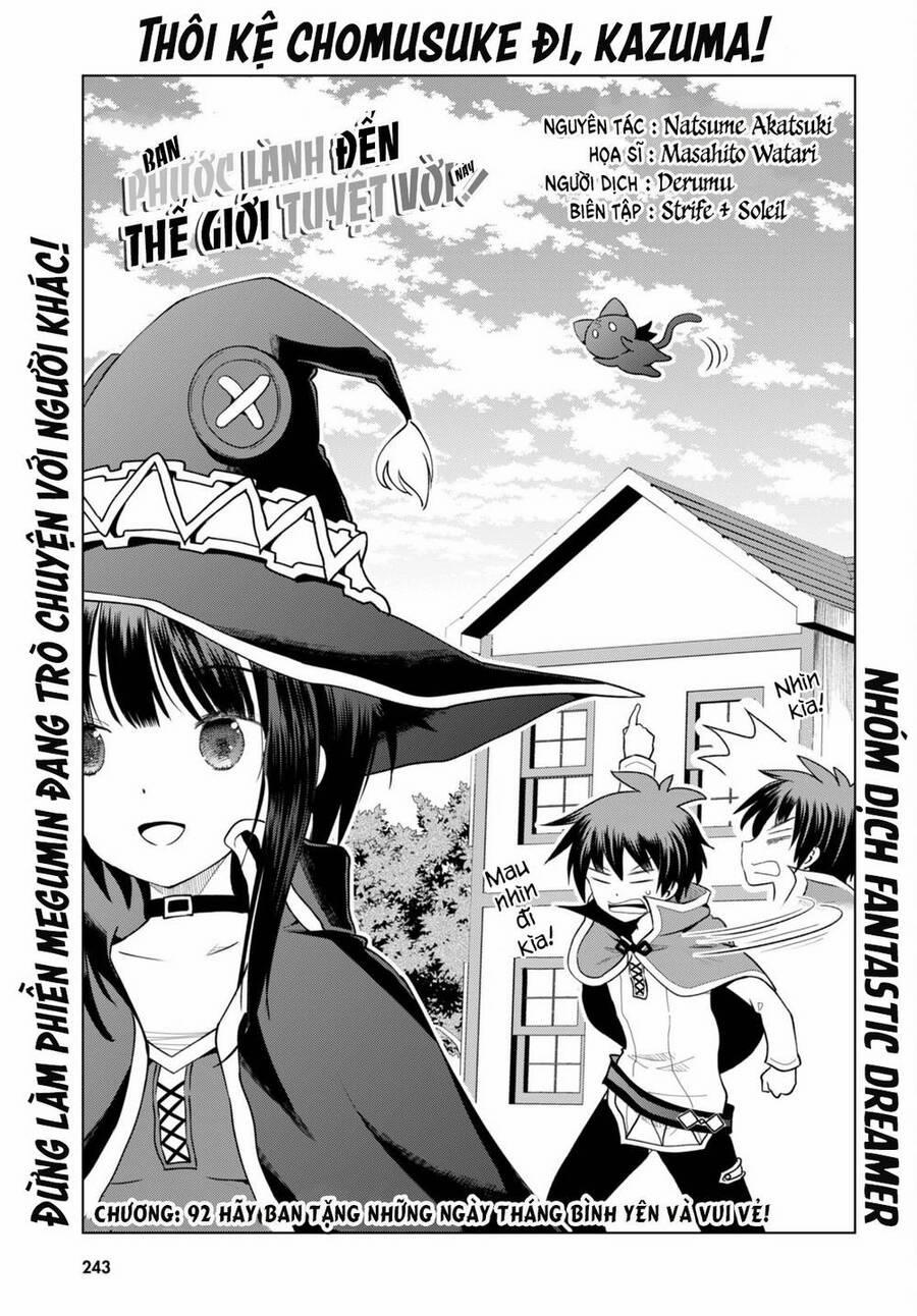 Phước Lành Cho Thế Giới 92 trang 1